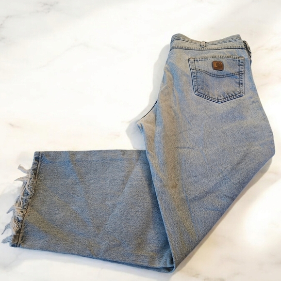 Carhartt Other - Carhartt distressed light wash denim jeans
